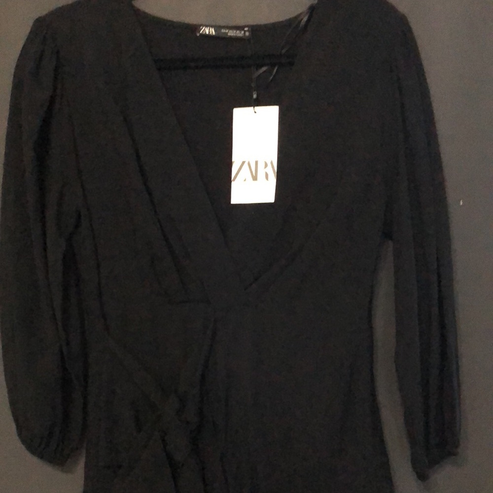 NWT Zara Casual Dress Size M - Picture 7 of 8